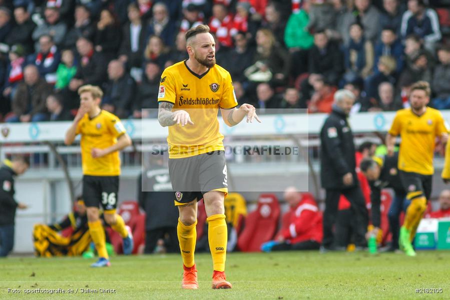 Giuliano Modica, 11.03.2017, Dallenberg, flyeralarm Arena, Fussball, 2. Bundesliga, SG Dynamo Dresden, FC Würzburger Kickers - Bild-ID: 2182105