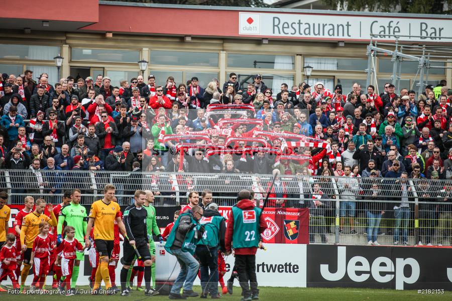 11.03.2017, Dallenberg, flyeralarm Arena, Fussball, 2. Bundesliga, SG Dynamo Dresden, FC Würzburger Kickers - Bild-ID: 2182153