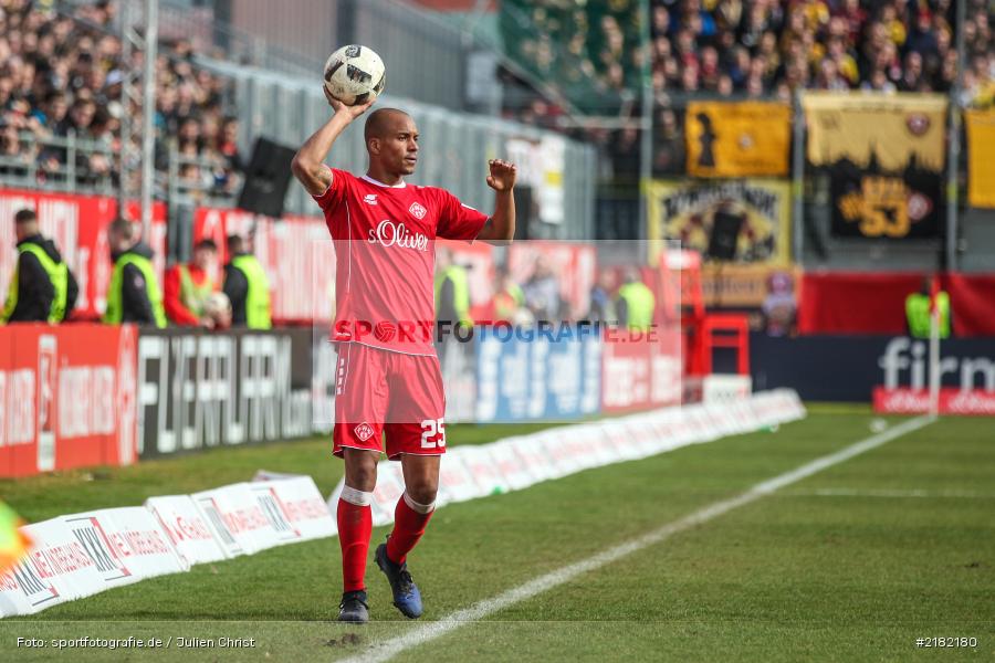 David Pisot, 11.03.2017, Dallenberg, flyeralarm Arena, Fussball, 2. Bundesliga, SG Dynamo Dresden, FC Würzburger Kickers - Bild-ID: 2182180