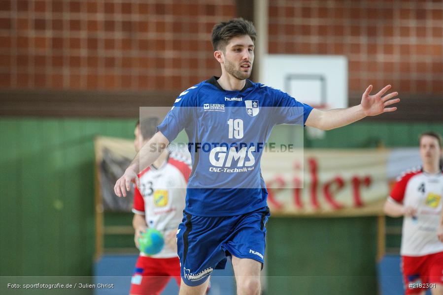 Sebastian Schmid, 12.03.2017, Viertelfinale, Unterfrankenpokal, Handball, HSC Bad Neustadt, TSV Karlstadt - Bild-ID: 2182301