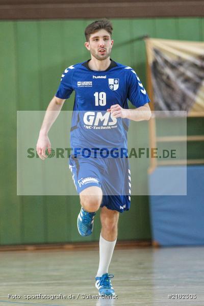 Sebastian Schmid, 12.03.2017, Viertelfinale, Unterfrankenpokal, Handball, HSC Bad Neustadt, TSV Karlstadt - Bild-ID: 2182303