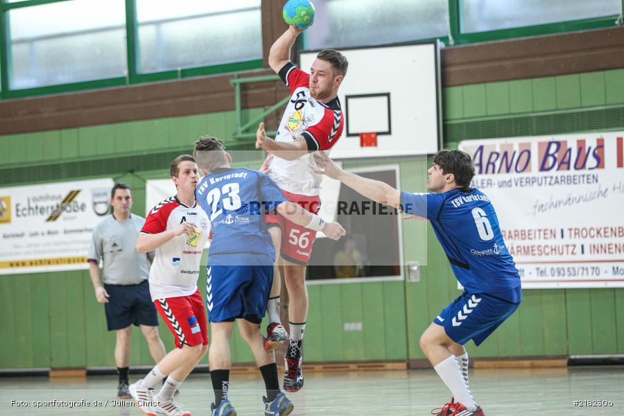 Sebastian Heun, Jonas Holaschke, Pascal Mecky, 12.03.2017, Viertelfinale, Unterfrankenpokal, Handball, HSC Bad Neustadt, TSV Karlstadt - Bild-ID: 2182306