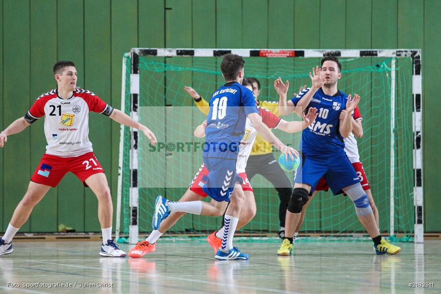 Sebastian Schmid, 12.03.2017, Viertelfinale, Unterfrankenpokal, Handball, HSC Bad Neustadt, TSV Karlstadt - Bild-ID: 2182311