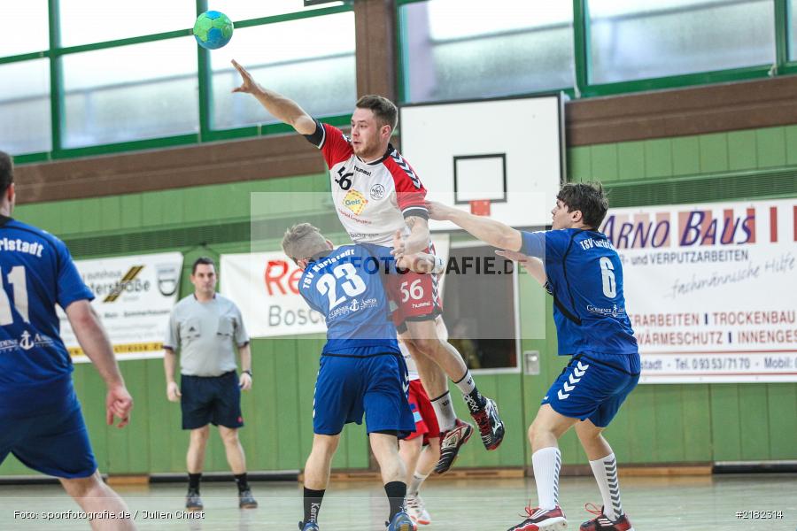 Pascal Mecky, Sebastian Heun, Jonas Holaschke, 12.03.2017, Viertelfinale, Unterfrankenpokal, Handball, HSC Bad Neustadt, TSV Karlstadt - Bild-ID: 2182314