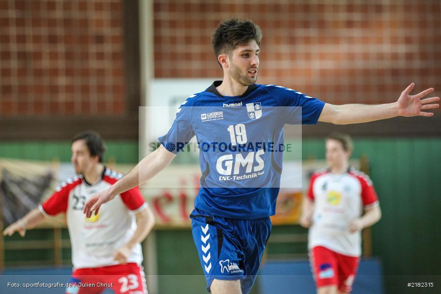 Sebastian Schmid, 12.03.2017, Viertelfinale, Unterfrankenpokal, Handball, HSC Bad Neustadt, TSV Karlstadt - Bild-ID: 2182315