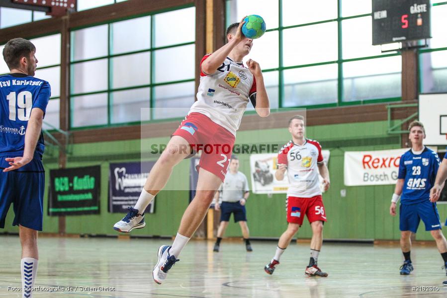 12.03.2017, Viertelfinale, Unterfrankenpokal, Handball, HSC Bad Neustadt, TSV Karlstadt - Bild-ID: 2182316
