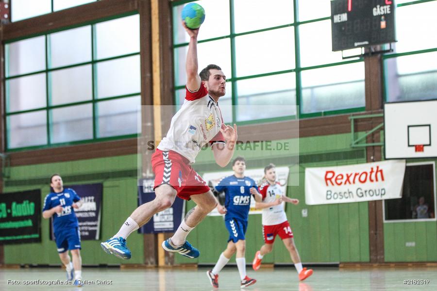 Lukas Hauck, 12.03.2017, Viertelfinale, Unterfrankenpokal, Handball, HSC Bad Neustadt, TSV Karlstadt - Bild-ID: 2182319