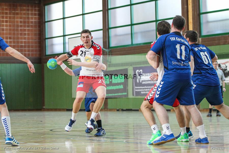 Simon Finke, 12.03.2017, Viertelfinale, Unterfrankenpokal, Handball, HSC Bad Neustadt, TSV Karlstadt - Bild-ID: 2182327