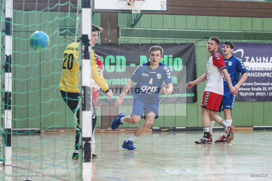 Adrian Schwab, Daniel Wegele, 12.03.2017, Viertelfinale, Unterfrankenpokal, Handball, HSC Bad Neustadt, TSV Karlstadt - Bild-ID: 2182329