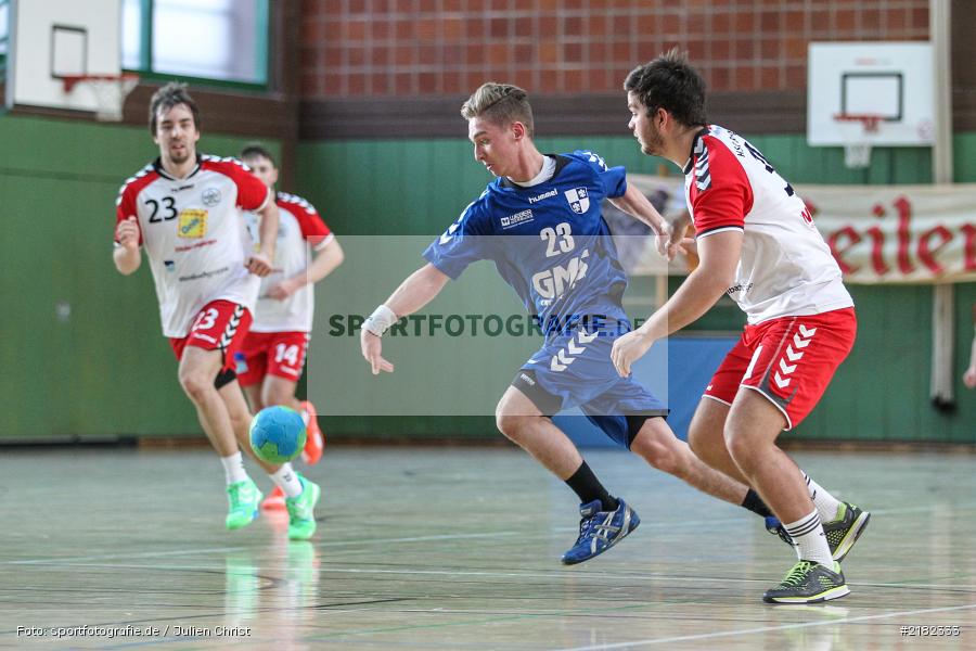 Jonas Holaschke, 12.03.2017, Viertelfinale, Unterfrankenpokal, Handball, HSC Bad Neustadt, TSV Karlstadt - Bild-ID: 2182333