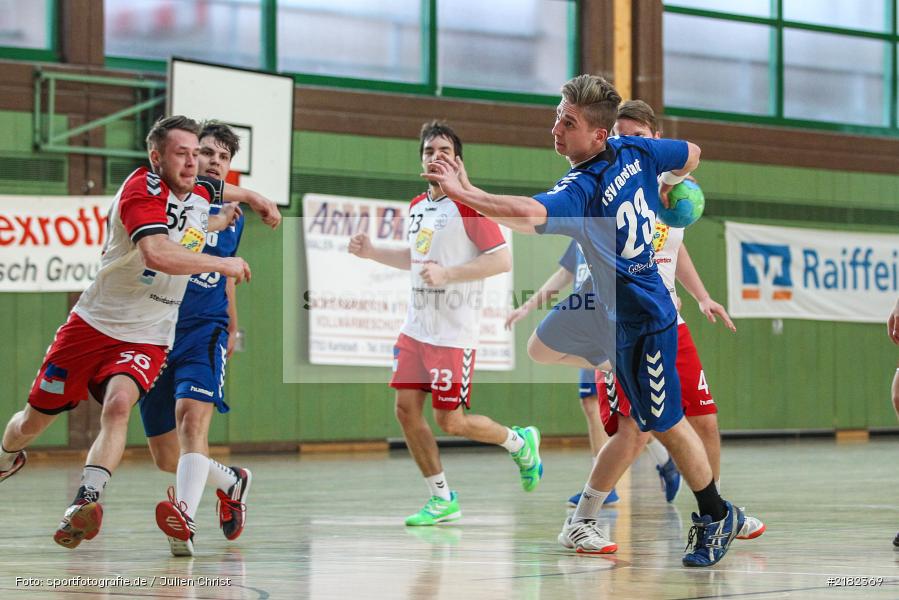 12.03.2017, Viertelfinale, Unterfrankenpokal, Handball, HSC Bad Neustadt, TSV Karlstadt - Bild-ID: 2182369
