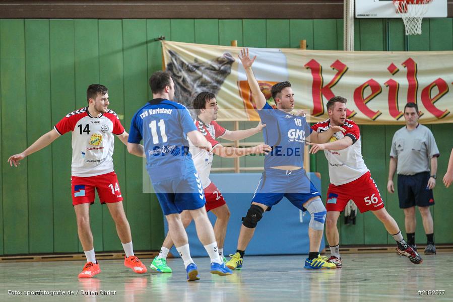12.03.2017, Viertelfinale, Unterfrankenpokal, Handball, HSC Bad Neustadt, TSV Karlstadt - Bild-ID: 2182377