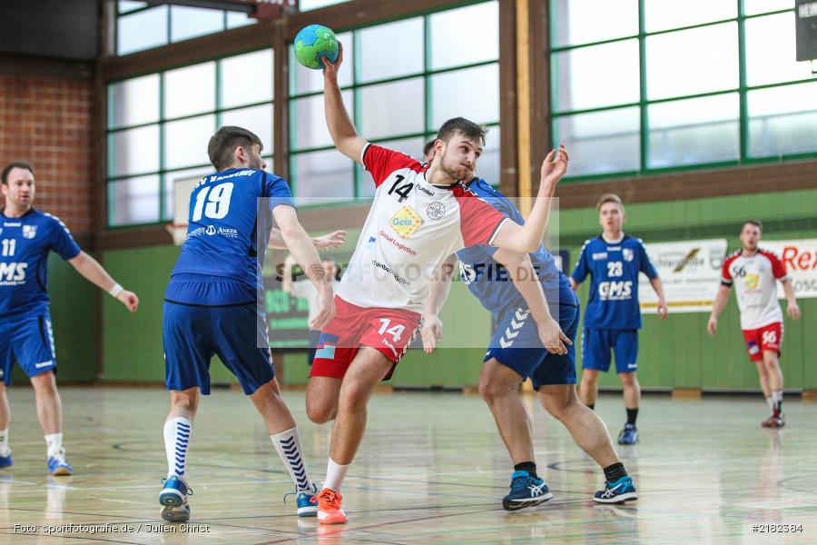 Felix Landgraf, Sebastian Schmid, 12.03.2017, Viertelfinale, Unterfrankenpokal, Handball, HSC Bad Neustadt, TSV Karlstadt - Bild-ID: 2182384