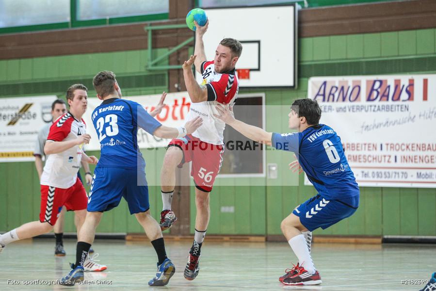 Sebastian Heun, Jonas Holaschke, Pascal Mecky, 12.03.2017, Viertelfinale, Unterfrankenpokal, Handball, HSC Bad Neustadt, TSV Karlstadt - Bild-ID: 2182390