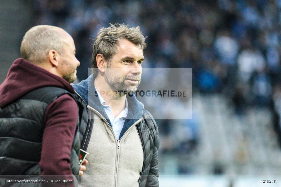 Bernd Hollerbach, Thorsten Fischer, Allianz Arena, 17.03.2017, Fussball, 2. Bundesliga, FC Würzburger Kickers, TSV 1860 München - Bild-ID: 2182411