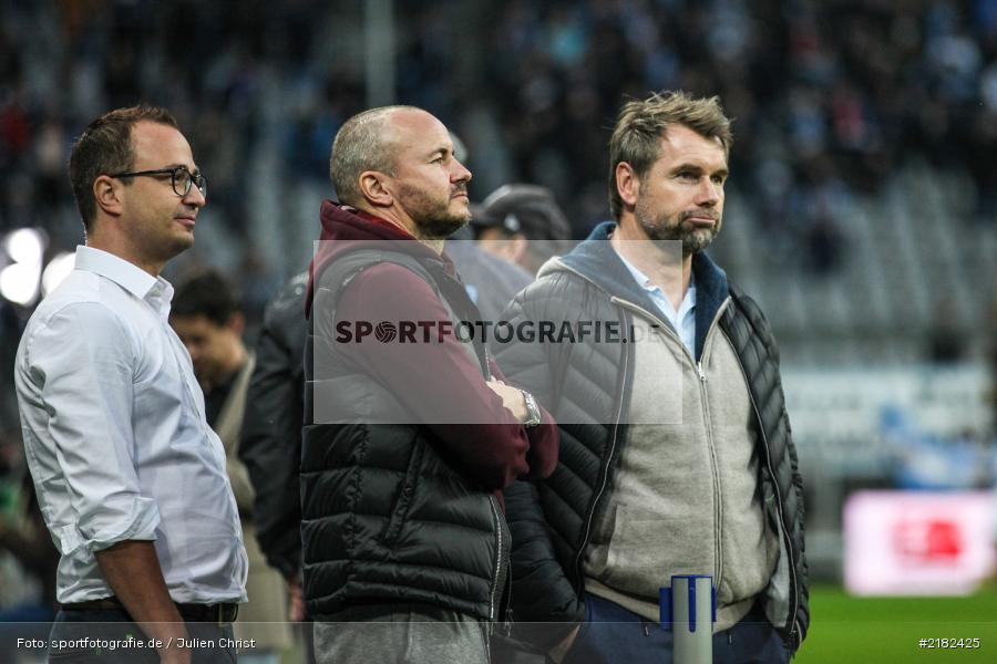 Bernd Hollerbach, Thorsten Fischer, Sebastian Herkert, Allianz Arena, 17.03.2017, Fussball, 2. Bundesliga, FC Würzburger Kickers, TSV 1860 München - Bild-ID: 2182425