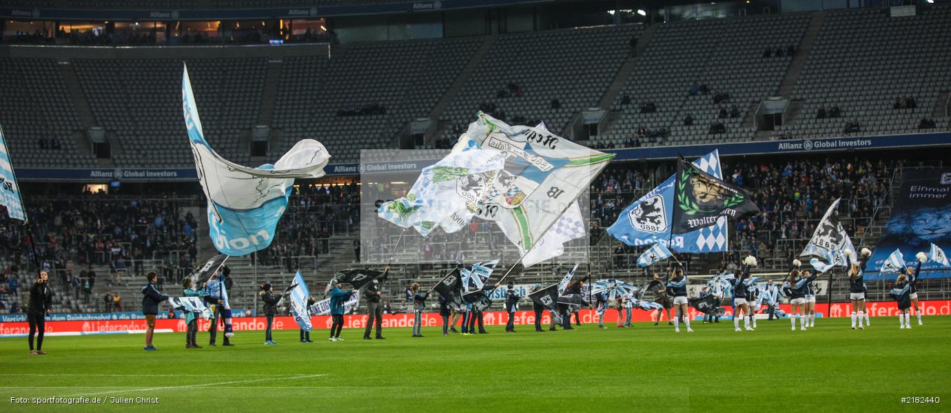 Fahnen, Allianz Arena, 17.03.2017, Fussball, 2. Bundesliga, FC Würzburger Kickers, TSV 1860 München - Bild-ID: 2182440 Fahnen, Allianz Arena, 17.03.2017, Fussball, 2. Bundesliga, FC Würzburger Kickers, TSV 1860 München - Bild-ID: 2182440