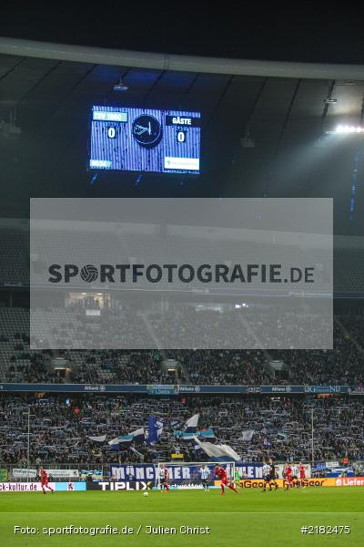 Löwen Fans, Allianz Arena, 17.03.2017, Fussball, 2. Bundesliga, FC Würzburger Kickers, TSV 1860 München - Bild-ID: 2182475 Löwen Fans, Allianz Arena, 17.03.2017, Fussball, 2. Bundesliga, FC Würzburger Kickers, TSV 1860 München - Bild-ID: 2182475