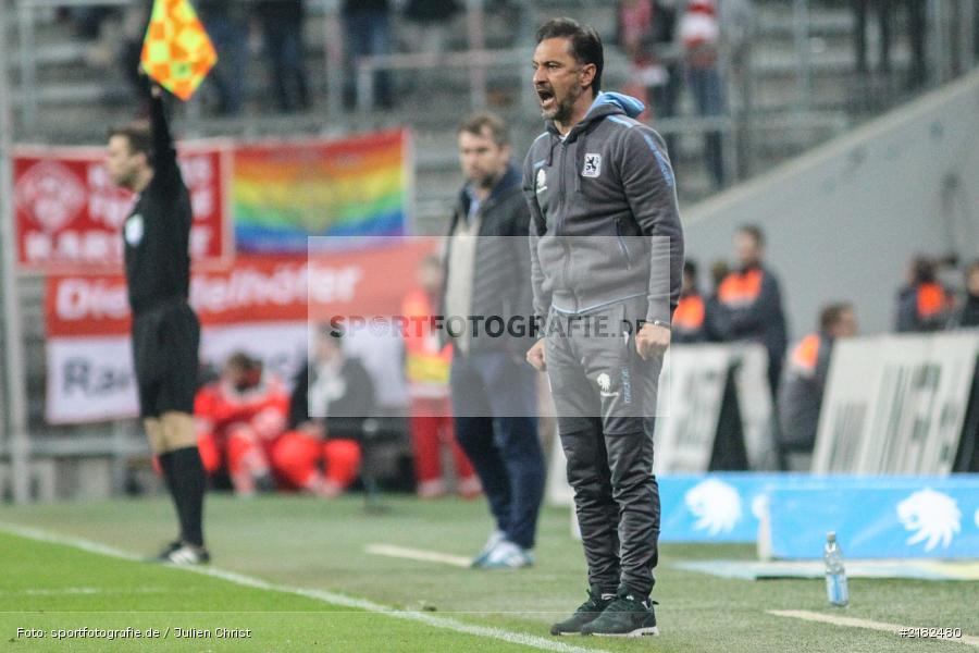 Vitor Pereira, Allianz Arena, 17.03.2017, Fussball, 2. Bundesliga, FC Würzburger Kickers, TSV 1860 München - Bild-ID: 2182480