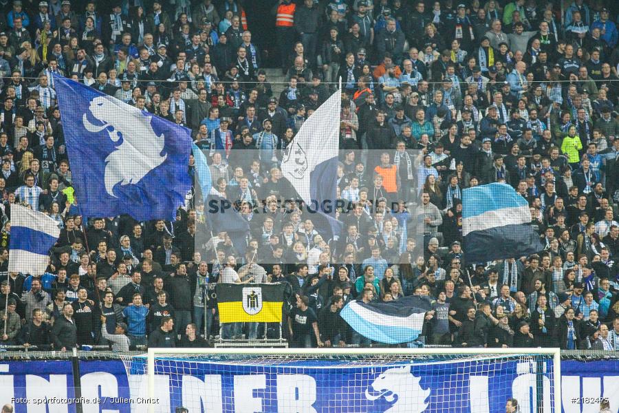 Löwen Fans, Allianz Arena, 17.03.2017, Fussball, 2. Bundesliga, FC Würzburger Kickers, TSV 1860 München - Bild-ID: 2182493 Löwen Fans, Allianz Arena, 17.03.2017, Fussball, 2. Bundesliga, FC Würzburger Kickers, TSV 1860 München - Bild-ID: 2182493