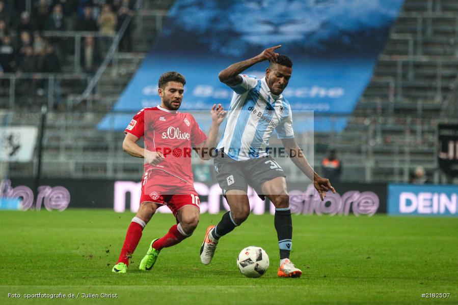 Amilton, Nejmeddin Daghfous, Allianz Arena, 17.03.2017, Fussball, 2. Bundesliga, FC Würzburger Kickers, TSV 1860 München - Bild-ID: 2182507 Amilton, Nejmeddin Daghfous, Allianz Arena, 17.03.2017, Fussball, 2. Bundesliga, FC Würzburger Kickers, TSV 1860 München - Bild-ID: 2182507