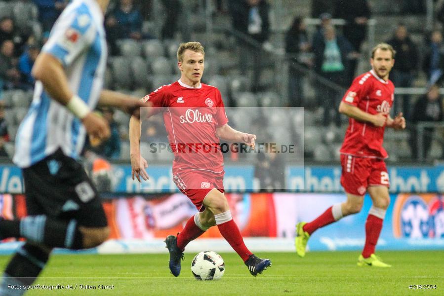 Emanuel Taffertshofer, Allianz Arena, 17.03.2017, Fussball, 2. Bundesliga, FC Würzburger Kickers, TSV 1860 München - Bild-ID: 2182554