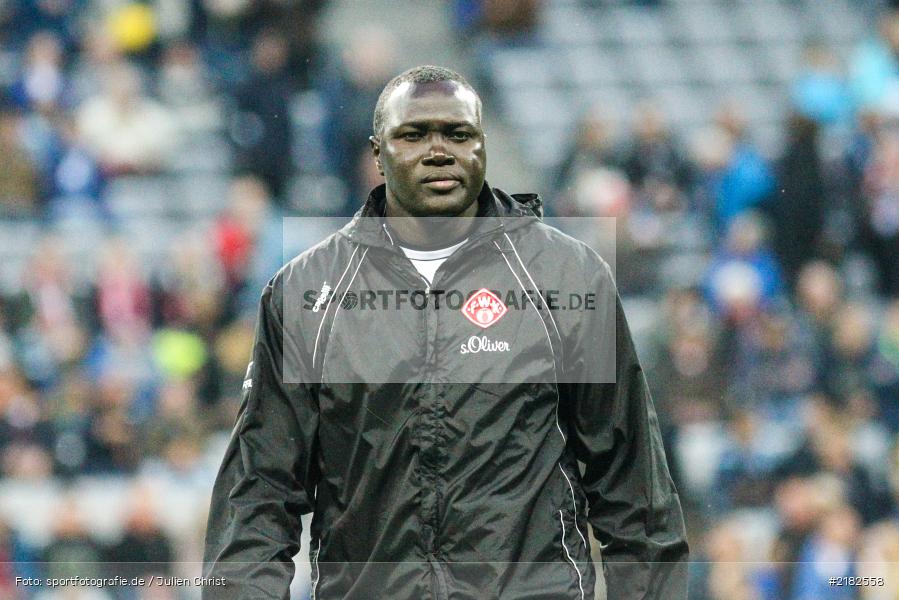 Lamine Cissé, Allianz Arena, 17.03.2017, Fussball, 2. Bundesliga, FC Würzburger Kickers, TSV 1860 München - Bild-ID: 2182558 Lamine Cissé, Allianz Arena, 17.03.2017, Fussball, 2. Bundesliga, FC Würzburger Kickers, TSV 1860 München - Bild-ID: 2182558