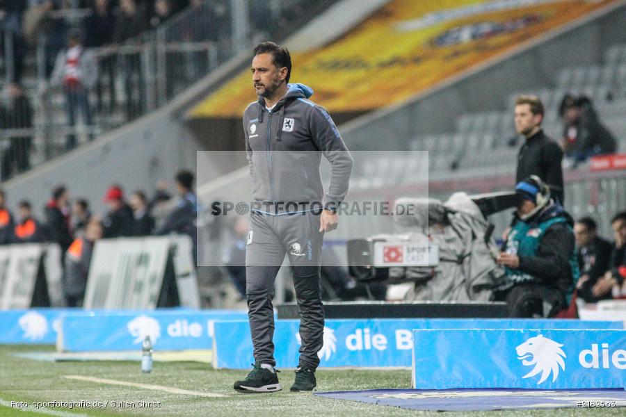 Vitor Pereira, Allianz Arena, 17.03.2017, Fussball, 2. Bundesliga, FC Würzburger Kickers, TSV 1860 München - Bild-ID: 2182563