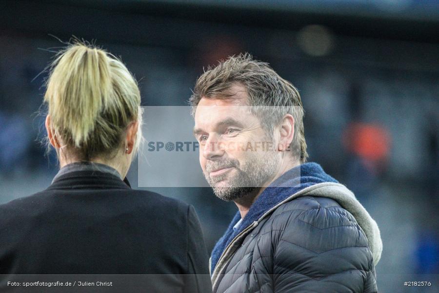 Bernd Hollerbach, Christina Graf, Allianz Arena, 17.03.2017, Fussball, 2. Bundesliga, FC Würzburger Kickers, TSV 1860 München - Bild-ID: 2182576