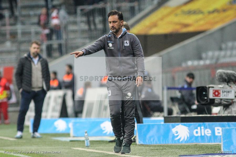 Vitor Pereira, Allianz Arena, 17.03.2017, Fussball, 2. Bundesliga, FC Würzburger Kickers, TSV 1860 München - Bild-ID: 2182577