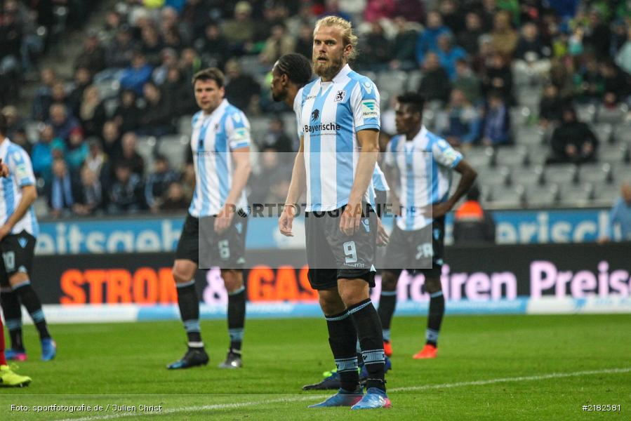 Christian Gytkjaer, Allianz Arena, 17.03.2017, Fussball, 2. Bundesliga, FC Würzburger Kickers, TSV 1860 München - Bild-ID: 2182581