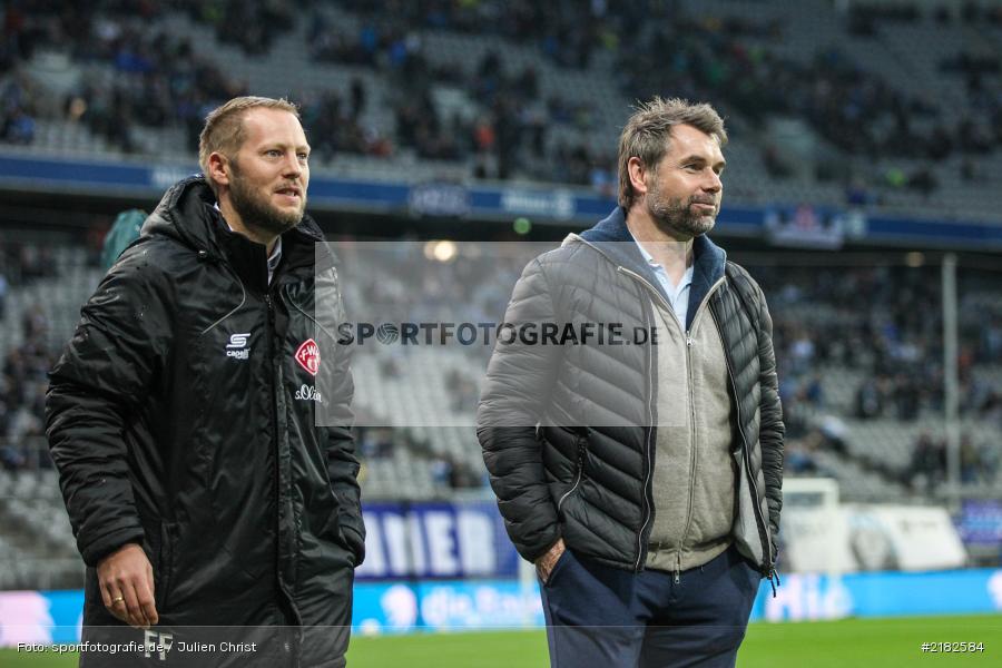 Bernd Hollerbach, Fabian Frühwirth, Allianz Arena, 17.03.2017, Fussball, 2. Bundesliga, FC Würzburger Kickers, TSV 1860 München - Bild-ID: 2182584