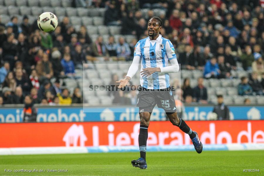 Abdoulaye Ba, Allianz Arena, 17.03.2017, Fussball, 2. Bundesliga, FC Würzburger Kickers, TSV 1860 München - Bild-ID: 2182594