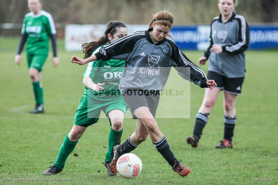 19.03.2017, Kreisliga Frauen 03, (SG) FV Schönderling, FV Karlstadt - Bild-ID: 2182669