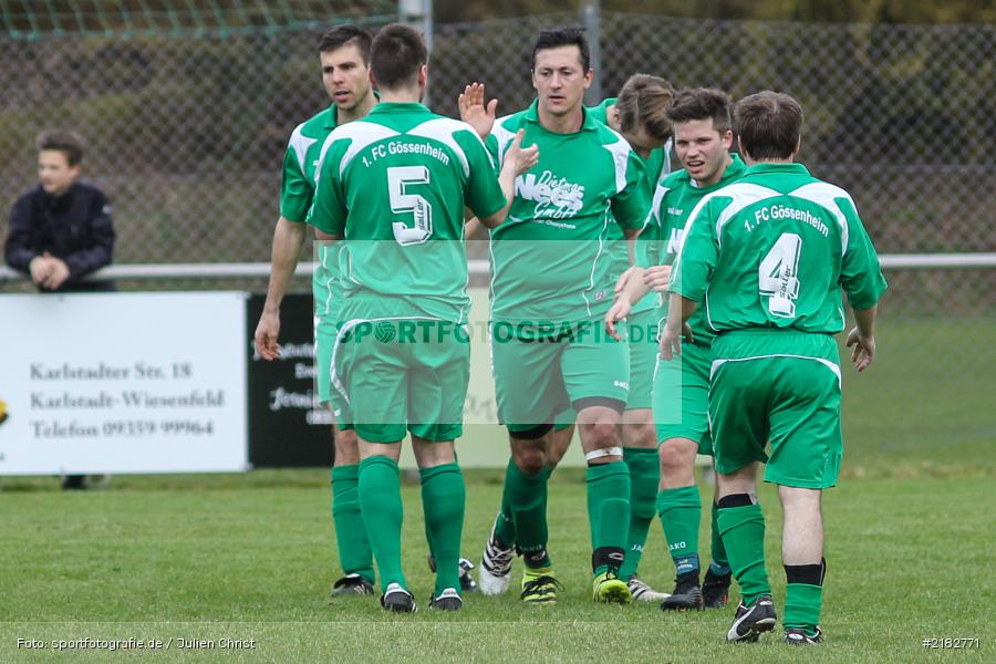 19.03.2017, Kreisklasse Würzburg, FC Gössenheim, SG Eußenheim-Gambach - Bild-ID: 2182771