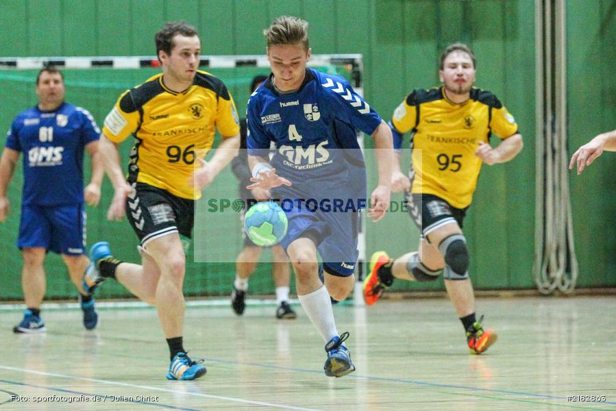 Jonas Holaschke, 19.03.2017, Bezirksliga Nord, Handball, TV Königsberg, TSV Karlstadt - Bild-ID: 2182863