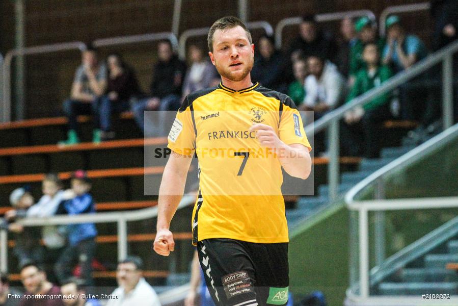Florian Schmidt, 19.03.2017, Bezirksliga Nord, Handball, TV Königsberg, TSV Karlstadt - Bild-ID: 2182872