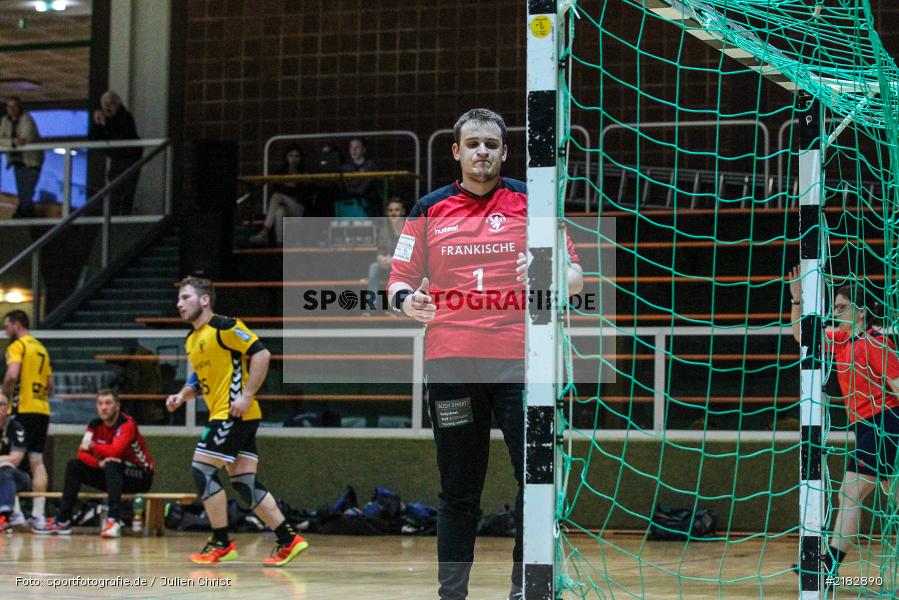 Tobias Valtenmeier, 19.03.2017, Bezirksliga Nord, Handball, TV Königsberg, TSV Karlstadt - Bild-ID: 2182890