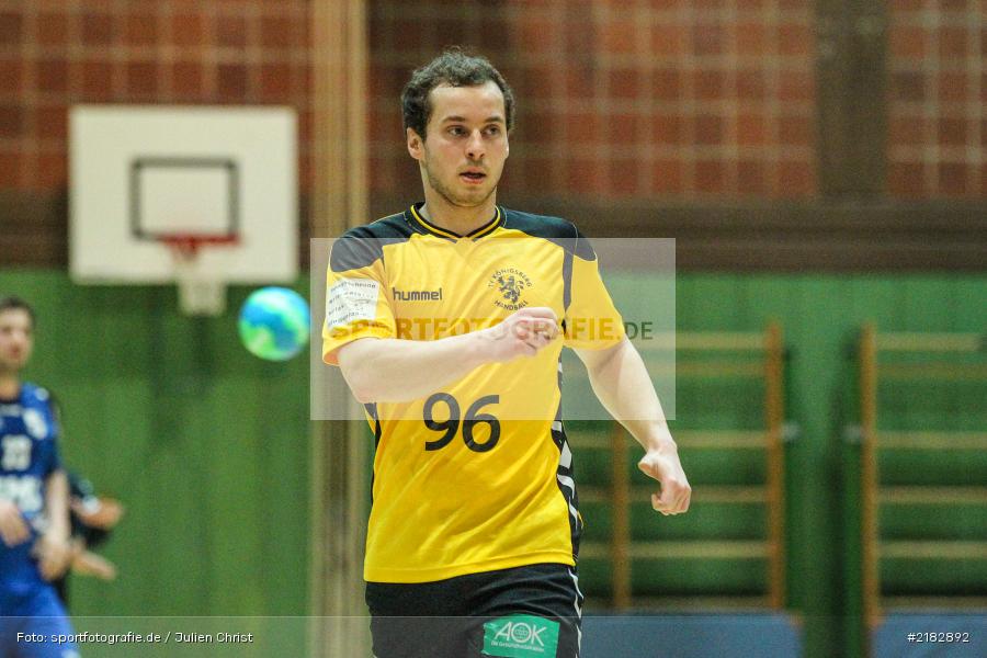 Bastian Walk, 19.03.2017, Bezirksliga Nord, Handball, TV Königsberg, TSV Karlstadt - Bild-ID: 2182892