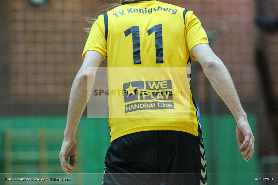 Michael Schneider, 19.03.2017, Bezirksliga Nord, Handball, TV Königsberg, TSV Karlstadt - Bild-ID: 2182900