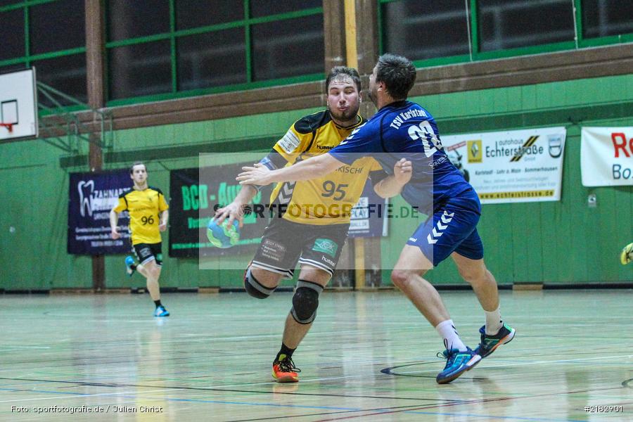 Felix Käb, Sebastian Reiss, 19.03.2017, Bezirksliga Nord, Handball, TV Königsberg, TSV Karlstadt - Bild-ID: 2182901