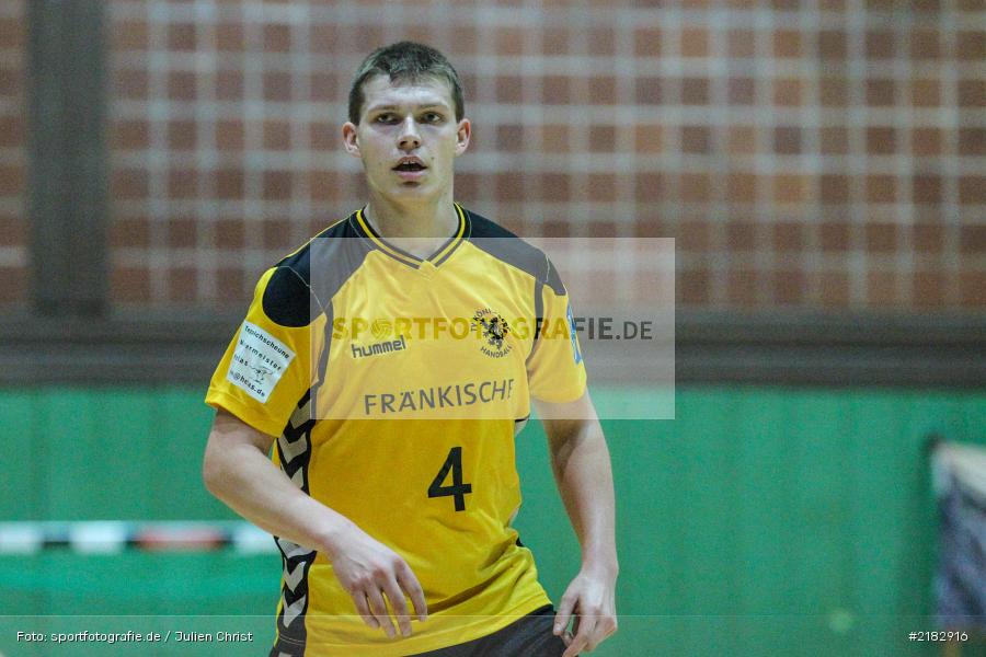 Kevin Rieger, 19.03.2017, Bezirksliga Nord, Handball, TV Königsberg, TSV Karlstadt - Bild-ID: 2182916