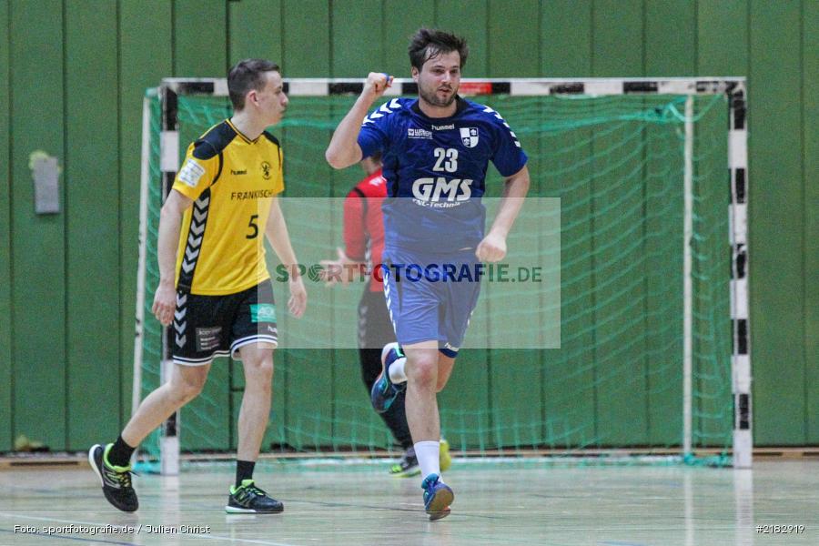 Sebastian Reiss, 19.03.2017, Bezirksliga Nord, Handball, TV Königsberg, TSV Karlstadt - Bild-ID: 2182919