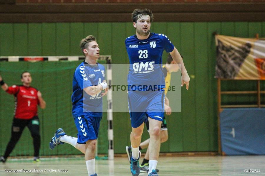 Sebastian Reiss, Jonas Holaschke, 19.03.2017, Bezirksliga Nord, Handball, TV Königsberg, TSV Karlstadt - Bild-ID: 2182922