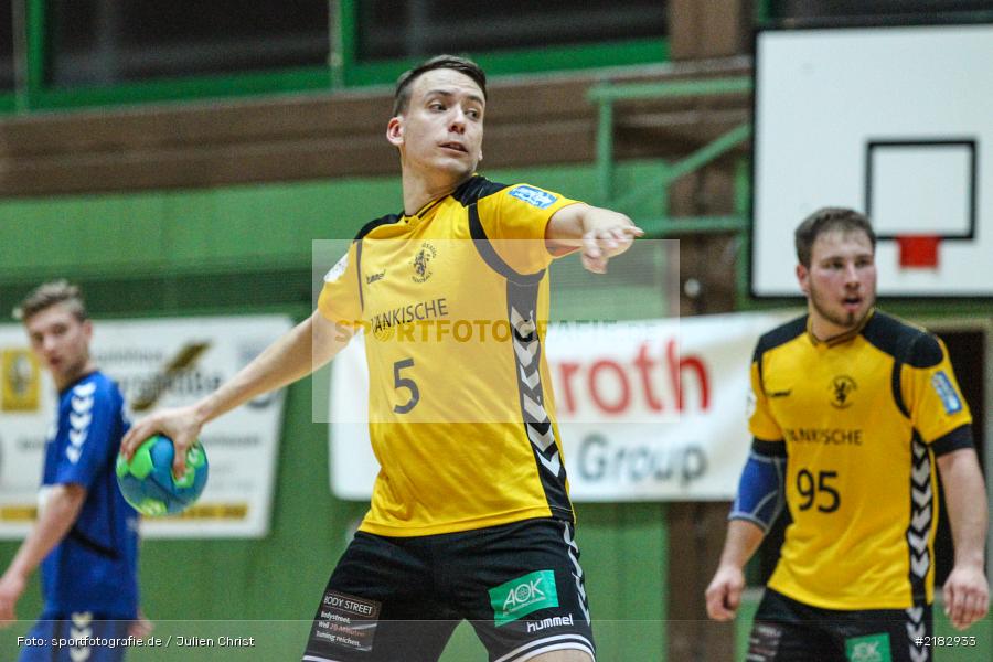 Alexander Sinner, 19.03.2017, Bezirksliga Nord, Handball, TV Königsberg, TSV Karlstadt - Bild-ID: 2182933