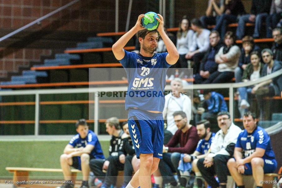 Sebastian Reiss, 19.03.2017, Bezirksliga Nord, Handball, TV Königsberg, TSV Karlstadt - Bild-ID: 2182934