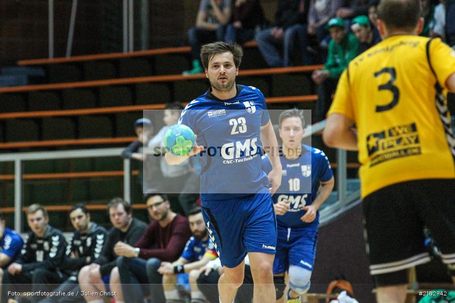 Sebastian Reiss, 19.03.2017, Bezirksliga Nord, Handball, TV Königsberg, TSV Karlstadt - Bild-ID: 2182942