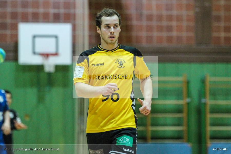 Bastian Walk, 19.03.2017, Bezirksliga Nord, Handball, TV Königsberg, TSV Karlstadt - Bild-ID: 2182948