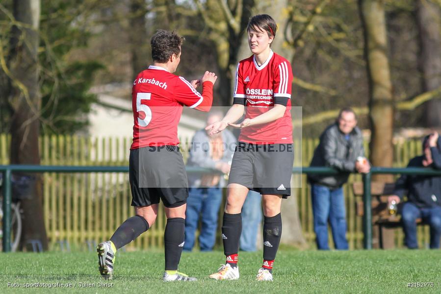 Angelina Schreck, Daniela Siedler, 25.03.2017, Landesliga Nord (Frauen), Schwabthaler SV (N), FC Karsbach - Bild-ID: 2182973 Angelina Schreck, Daniela Siedler, 25.03.2017, Landesliga Nord (Frauen), Schwabthaler SV (N), FC Karsbach - Bild-ID: 2182973