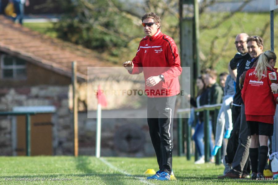 Jens Fischer, 25.03.2017, Landesliga Nord (Frauen), Schwabthaler SV (N), FC Karsbach - Bild-ID: 2182985